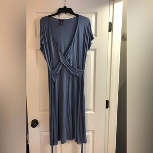 Banana Republic stretch faux wrap dress size xl